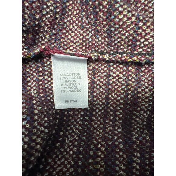 J. Jill Women's Geometric Long Sleeve Colorful Oversized Tunic Sweater Size XL - Picture 5 of 7